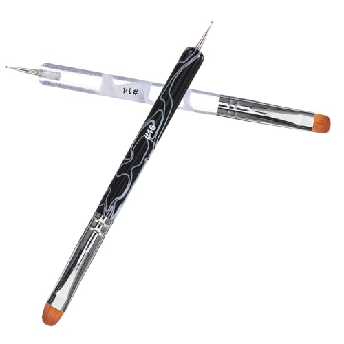 Vaguelly 2stücke Doppelseitiger Nagel Punktierung Stift Maniküre Zeichenpinsel Nail Art Pinsel Nagelmalwerkzeuge Für Nägel Malpinsel Nagelkunststifte Maniküre-malstifte Vaguelly 2stücke Doppelseitiger Nagel Punktierung Stift Maniküre Zeichenpinsel Nail Art Pinsel Nagelmalwerkzeuge Für Nägel Malpinsel Nagelkunststifte Maniküre-malstifte von Vaguelly
