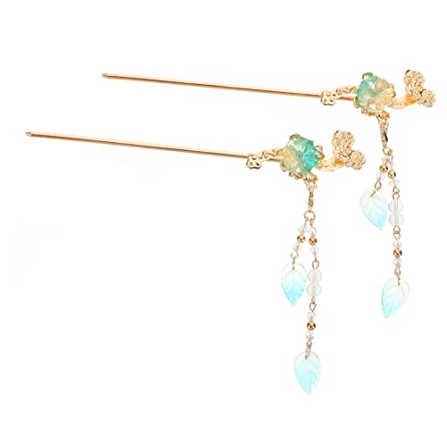 Vaguelly 2stücke Haarstab Aus Legierung Im Chinesischen Stil Haarstäbchen Haarnadel Haarschmuck Für Damen Geeignet Für Einkaufen Freizeit Partys Und Feiern von Vaguelly