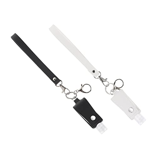 Vaguelly 2stücke Reise Flaschen Hand Container Nachfüllbare Schlüsselanhänger Flaschen Aus Robustem Für Damen Und Herren Zum Befüllen Von Lotion Und Anderen Flüssigen Kosmetika von Vaguelly