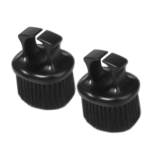 Vaguelly 2stücke Tragbare Bartbürsten Für Herren Anti-rutsch Ring Design Nylon Abs-materialien Für Bartpflege Und Haarstyling Für Friseursalons Hause von Vaguelly