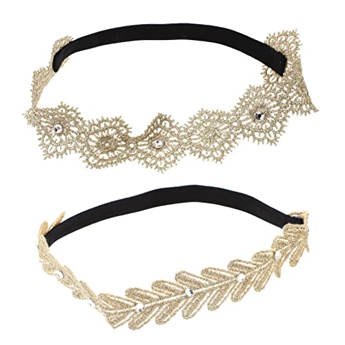 Vaguelly 2stücke Zwei Süße Elegante Kopfbedeckungen Für Mädchen Schöne Fotodekorationen Für Feste Feiertage Und Besondere Anlässe Blumen Blattdesign Für Monate Und Jahre von Vaguelly