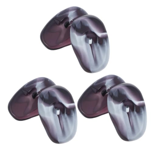 Vaguelly 3 Paar Ohrenschützer Zum Färben Von Haaren Silikon Ohrenschützer Für Babys Und Damen Ohrenschützer Zum Färben Von Haaren Duschhauben Ohrstöpsel Für Haarfärbemittel Kieselgel von Vaguelly