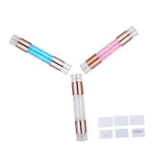 Vaguelly 3 Stück Doppelköpfige Diamantdichtung aus Silikon acrylstempel nail Nagelstempel-Set für Anfänger Nagelstempel-Accessoires Nagelkunst werkzeug Nagelprägestempel Maniküre-Stempel Vaguelly 3 Stück Doppelköpfige Diamantdichtung aus Silikon acrylstempel nail Nagelstempel-Set für Anfänger Nagelstempel-Accessoires Nagelkunst werkzeug Nagelprägestempel Maniküre-Stempel von Vaguelly