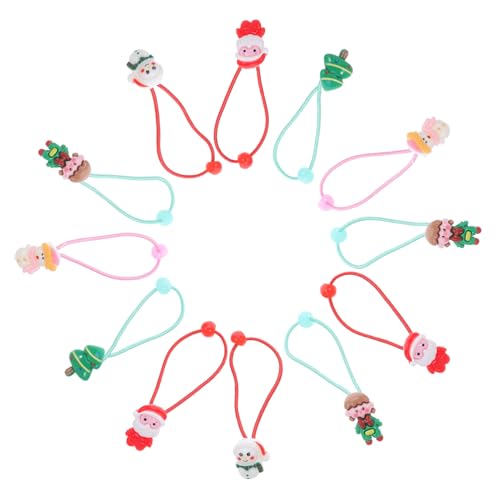 Vaguelly 30stücke Haargummis Für Mädchen Aus Seil Weihnachts Süße Haargummis Für Babymädchen Für Zöpfe Und Andere Frisuren von Vaguelly