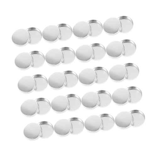 Vaguelly 30stücke Augen Make-up Pans Runde Leere Dosen Für Lidschatten Für Und Mädchen Für Kosmetik Und Lippenbalsam von Vaguelly