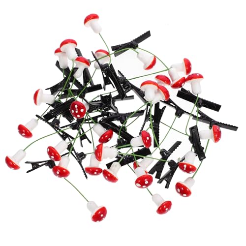 Vaguelly 30stücke Süße Haarspangen Simulation Pilz Haarnadeln Für Junge Mädchen Winzige Haarschmuck Für Mädchen Kleine Haarspangen Für Alltag Und Geburtstage von Vaguelly