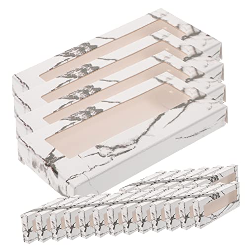 Vaguelly 30stücke Transparente Wimpern Aufbewahrungsbox Leerer Wimpern Organizer Etui Hülle Zum Schutz Von Künstlichen von Vaguelly