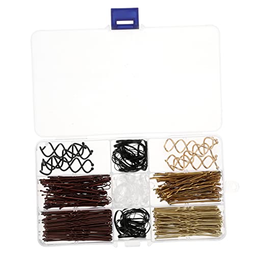 Vaguelly 356stücke Bobby Haarnadeln U-förmige Haarnadeln Mit Haargummis Für Und Mädchen Teiliges Set Für Kreative Frisuren Für Partys Und Besondere Anlässe von Vaguelly