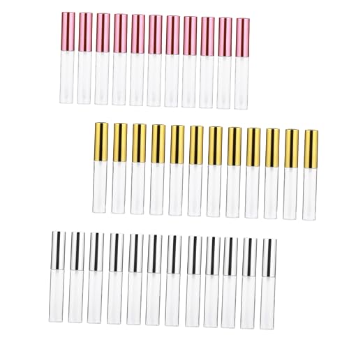 Vaguelly 36stücke Leere Lip Gloss Tube Nachfüllbar Lip Gloss Flasche Kosmetische Aus Für Lipgloss Und Lippenbalsam in Verschiedenen Farben Für Reisen Geschäftsreisen Und Täglichen von Vaguelly