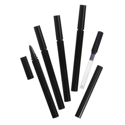 Vaguelly 3stücke Nachfüllbare Eyeliner-tuben Mit Pinselaufsatz Leere Flaschen Für Eyeliner Nagelöl Kajalstift Praktisch Und Leicht Zu Transportieren von Vaguelly