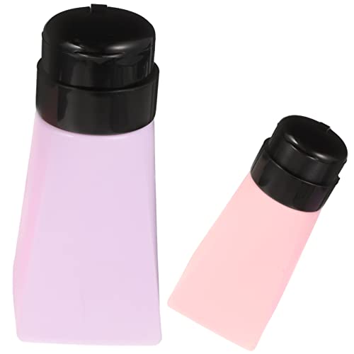 Vaguelly 3stücke Druckpumpenflasche Leere Kunststoffflasche Für Flüssigkeiten Für Nagellackentferner Toner Und Make-up Entferner Tragbar Und Kompakt Ohne Geruch Einfache Handhabung Vaguelly 3stücke Druckpumpenflasche Leere Kunststoffflasche Für Flüssigkeiten Für Nagellackentferner Toner Und Make-up Entferner Tragbar Und Kompakt Ohne Geruch Einfache Handhabung von Vaguelly