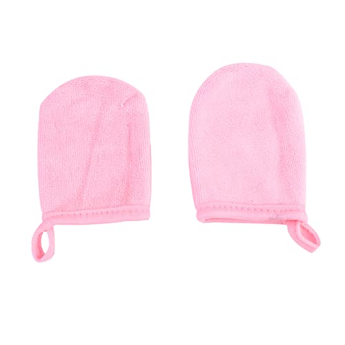 Vaguelly 3stücke Gesichtsreinigungs-handschuhe Wiederverwendbare Make-up Entferner Pads Für Sanfte Und Pflege Hochwertige Waschbare Reinigungspads Für Effektive Make-up Entfernung von Vaguelly