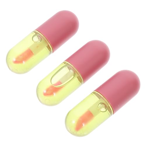 Vaguelly 3stücke Pflegende Lippenflüssigkeiten Für Frauen Mit Feuchtigkeitsspendenden Lippenölen Natürlichen Inhaltsstoffen Für Geschmeidige Lippen von Vaguelly
