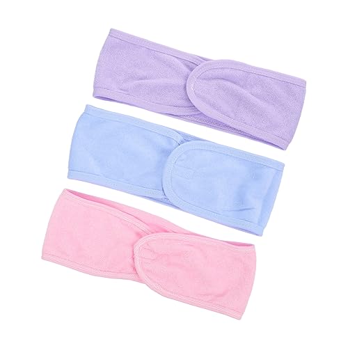 Vaguelly 3stücke Praktische Haarbänder Vielseitige Stirnbänder Für Sport Yoga Und Make-up Für Damen Geeignet von Vaguelly