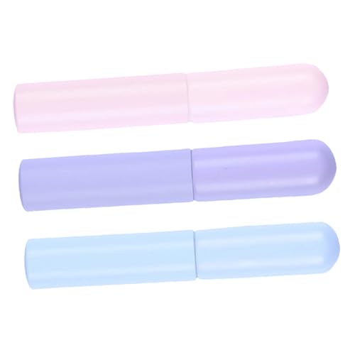 Vaguelly 3stücke Teiliges Silikon Lippenpinsel Lipstick Und Lip Gloss Applikator Sanft Und Hautfreundlich Für Perfektes Lippen-make-up Wiederverwendbar Und Einfach Zu Reinigen Rosa von Vaguelly