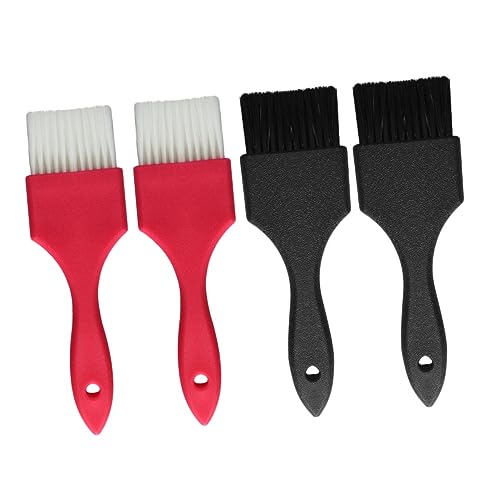 Vaguelly 4 Stück Friseurölpinsel Haare Zeug Für Haartönung Haarfärbemittel-set Fön Haar-highlight-kit Haarbürste Für Männer Applikatorbürste Für Haarfarbe Machen Föhnbürste Stk von Vaguelly