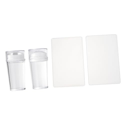 Vaguelly 4stücke Nagelstempel Mit Nagelstempel-vorlagen Für Diy Maniküre-stempel Nailart-platte Nagelschablonen Für Professionelle Nagelkunst von Vaguelly