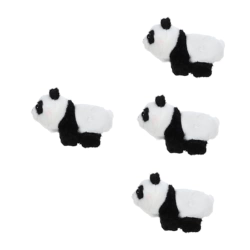 Vaguelly 4 Stück Panda-armband Tier Handkette Armbänder Handgelenkband Armband Für Die Dekoration Slap-armband Für Das Handgelenk Partybevorzugung Animal-slap-armband Spielzeug Tuch Puppe von Vaguelly