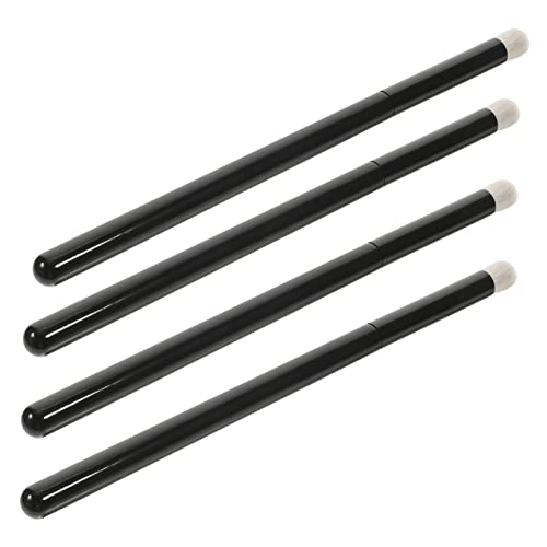 Vaguelly 4 Stück Teiliges Runde Lippenpinsel aus Langlebigem Material Tragbar und Hautfreundlich für Frauen als Vielseitiges Make Up Werkzeug und Concealer für Professionelle und Private von Vaguelly