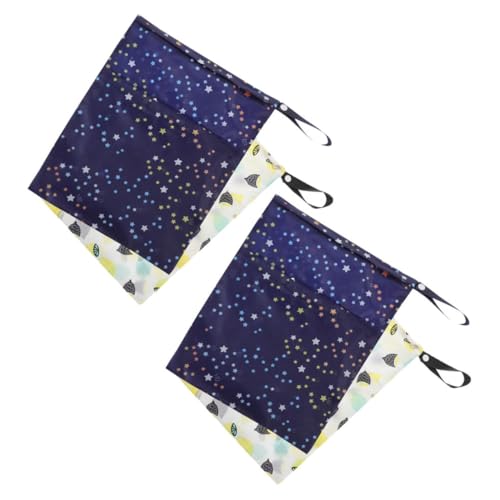 Vaguelly 4stücke wasserdichte Trocken-Tasche Für Badeanzug Wiederverwendbare Reise-Aufbewahrungstasche Wasserfeste Tasche Für Kinderwagen Babywindeln Yoga Strand von Vaguelly