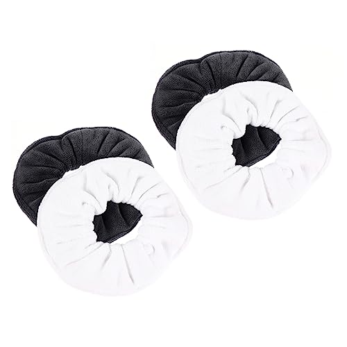 Vaguelly 4stücke Haartrockner-haargummis Für Frauen Schnelltrocknend Und Elastisch Mikrofaser Haarbands Mit Saugfähigkeit von Vaguelly