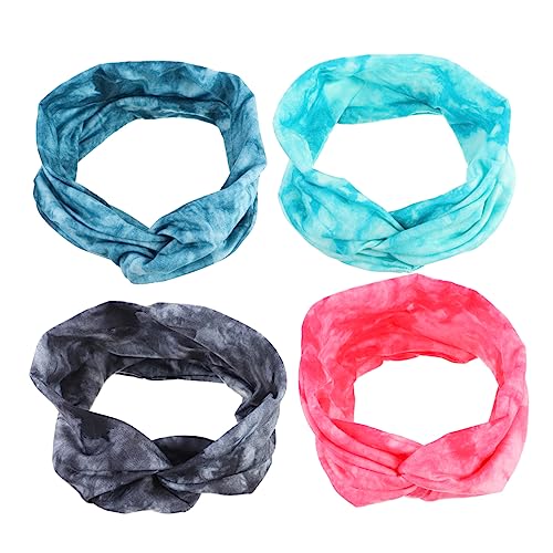 Vaguelly 4stücke Rutschfeste Stirnbänder Headwrap-stirnbänder Elastische Grip-haarband Flaches Headwrap Für Sport Und Alltag von Vaguelly
