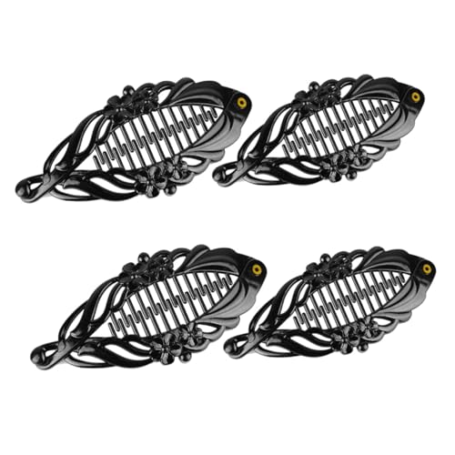 Vaguelly 4stücke Haarspangen in Blumenform Aus Sicher Und Fest Haltend Für Mädchen Damen Und Frauen Eleganter Kopfschmuck Für Friseure Und Heimgebrauch von Vaguelly