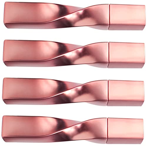 Vaguelly 4Stücke Leere Mascara Röhren Mit Feinem Bürstenkopf Wiederverwendbare Behälter Für Wimperntusche Und Eyeliner Roségold Für DIY Kosmetik Anwendungen von Vaguelly