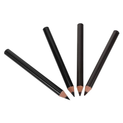 Vaguelly 4stücke Augenbrauenstifte Weich Braun Wasserfest Eyeliner Bürste Holz Stift Für Frauen Make-up Augenbrauenformer von Vaguelly