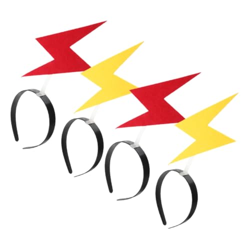 Vaguelly 4stücke Lustige Stirnbänder Mit Symbolen Party-kopfschmuck Halloween-kopfbedeckung Für Frauen Festtags-haarbänder Für Festivalkleidung Und Fotoautomaten-requisiten von Vaguelly