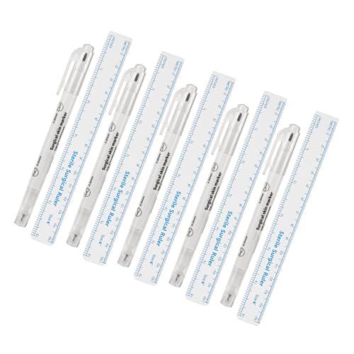 Vaguelly Augenbrauenstift Satz mit 5 Stiften 0.5mm und 1.0mm Wasserfestes Tattoo Mapping Werkzeug für Präzise Augenbrauenmarkierungen für Salon und Heimgebrauch von Vaguelly
