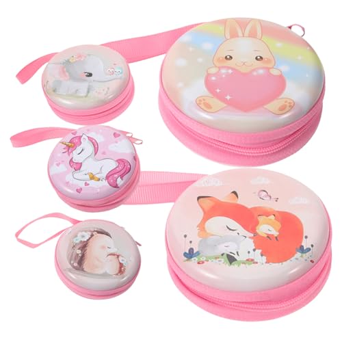 Vaguelly 5stücke Kleine Münztasche Aus Weißblech Mit Reißverschluss Abgerundete Münzbörse Wechselbehälter Für Münzgeld Passend Als Schlüsselanhänger Oder Geschenkbox von Vaguelly