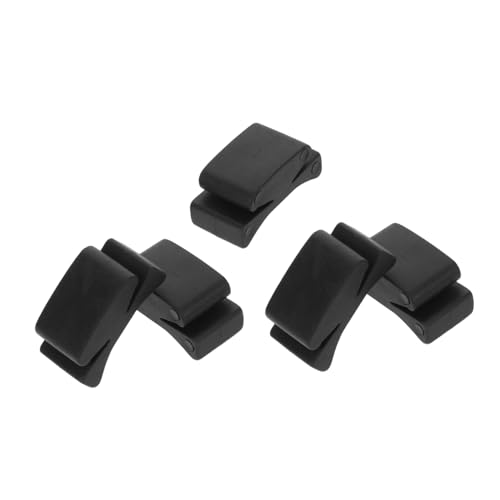 Vaguelly 5 Stück Teiliges Gummi-plektrumhalter Kopfplatte Rutschfester Pick-Organizer für Akustikgitarre Bass und Ukulele Kompakt und Tragbar für Schnellen Zugriff bei Proben und Auftritten von Vaguelly