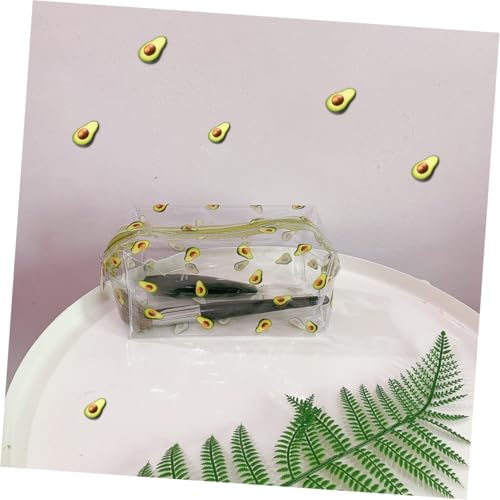 Vaguelly 5 Stück Teiliges PU Leder Kosmetiktasche Transparent Kompakt Groß Fassungsvermögen Tragbar Reise Urlaub Business Toilettenartikel Organizer für Make up und Pflegeprodukte von Vaguelly