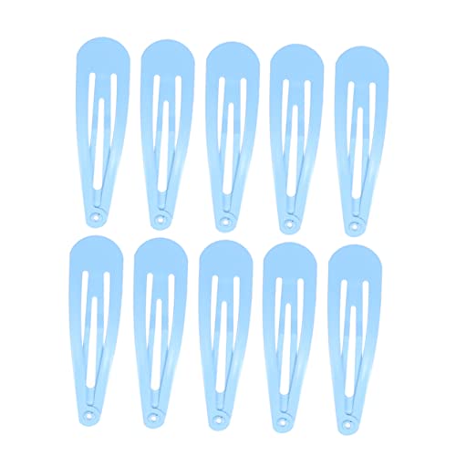 Vaguelly 50stücke Einfache Metall Haarspangen Haarnadeln Haarschmuck Für Junge Mädchen Bobby Pins Haarstyling-tool Hellblau von Vaguelly
