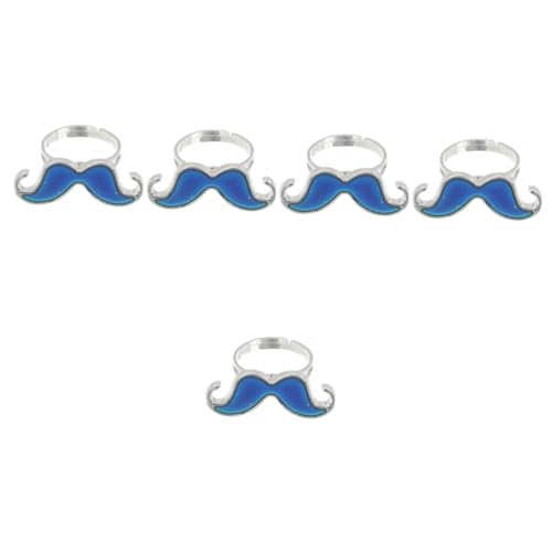 Vaguelly 5St Bartfarbwechselring kinderringe schellenkranz color changing Anzugring charm funky Mädchen Ringe Partygeschenke Farbwechselringe Stimmungsringe Gefühlsring Zinklegierung Vaguelly 5St Bartfarbwechselring kinderringe schellenkranz color changing Anzugring charm funky Mädchen Ringe Partygeschenke Farbwechselringe Stimmungsringe Gefühlsring Zinklegierung von Vaguelly