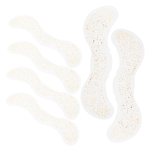 Vaguelly 6blätter Glitzer-gesicht Stilvolle Temporäre Flecken Für Festival-make-up Wasserdichte Gefälschte Flecken-patches Flecken-aufkleber von Vaguelly