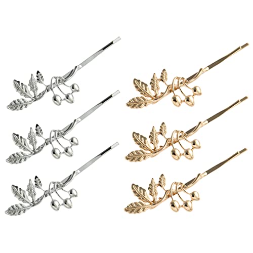 Vaguelly 6stücke Blume Haarspangen Metall Legierung Haarnadeln Für Mädchen Haarschmuck Zubehör Stilvolle Frisur Accessoires Für Alltag Party Urlaub Schule von Vaguelly