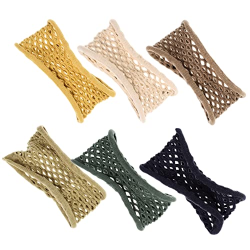 Vaguelly 6 Stück Haarring Styling übergroßer Scrunchie dehnbar Brötchen haarband hair-band Haargummi für lockiges Haar hairwrap Haargummis für Mädchen elastische Haargummis Haare Nylon Vaguelly 6 Stück Haarring Styling übergroßer Scrunchie dehnbar Brötchen haarband hair-band Haargummi für lockiges Haar hairwrap Haargummis für Mädchen elastische Haargummis Haare Nylon von Vaguelly