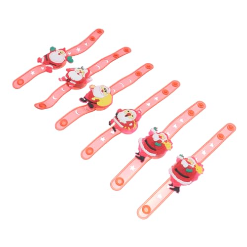 Vaguelly 6 Stück Leuchtende Schnapparmbänder für Lustige Cartoon Spielzeuge für Feste und Kindergeburtstage Bequem und Hautfreundlich Vaguelly 6 Stück Leuchtende Schnapparmbänder für Lustige Cartoon Spielzeuge für Feste und Kindergeburtstage Bequem und Hautfreundlich von Vaguelly