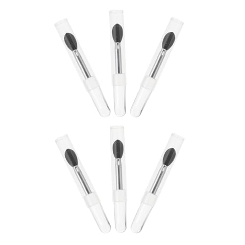 Vaguelly 6 Stück Silikon Lippenmaskenpinsel Make Up Tönung Lippenstifte Fake Scrubber Make Up Pinselhalter Kosmetik Organizer Rouge Pinselhalter Für Schminktisch Palette Fächer von Vaguelly