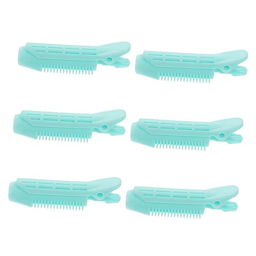 Vaguelly 6 Stück Teiliges Volumenwickler Leichte Einfach zu Verwendende Haarstyling Clips für Natürliches Lockenvolumen Geeignet für Damen und Portables Haarstyling Tool von Vaguelly