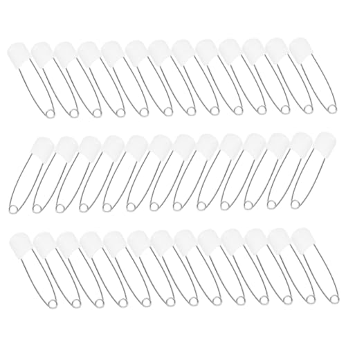 Vaguelly 60stücke Sicherheitsnadeln Für Windeln Kleidung Und Lätzchen Große Sichere Und Tragbare Nähnadeln Für Junge Mädchen Und Kleinkinder Leichte Handhabung Und Platzsparend von Vaguelly