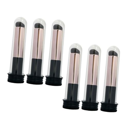 Vaguelly 6Stücke Lippenbürsten Lippenstift Applikatoren Für Lippenbalsam Und Make Up Vielseitig Einsetzbar Für Lidschatten Und Konturierung von Vaguelly
