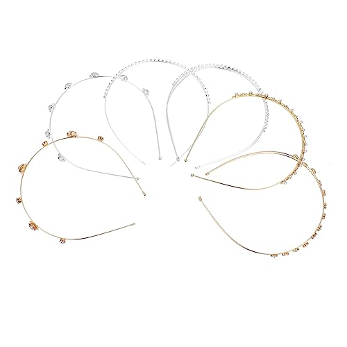 Vaguelly 6stücke Perlen-rhinestone Haarband Für Hochzeiten Partys Weihnachten Haaraccessoire Für Damen Geeignet Für Verschiedene Anlässe von Vaguelly