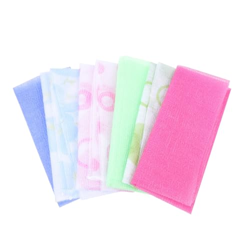 Vaguelly 6Stücke Teiliges aus Langem Schäumendem Badehandtuch Körperreinigungshandtuch für Sanftes Peeling und Rückenschrubben für Zuhause und Reisen von Vaguelly