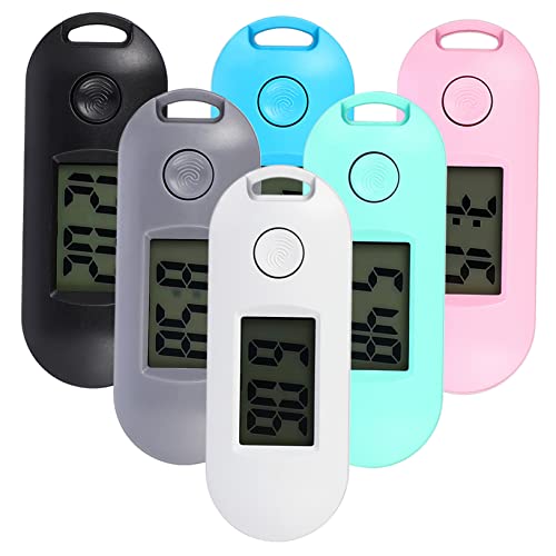 Vaguelly 6stücke Digitale Taschenuhren Kleine Tragbare Uhren Mit Leuchteffekt Leise Quarzuhr Für Studenten Mit Schlüsselanhänger-Design Als von Vaguelly
