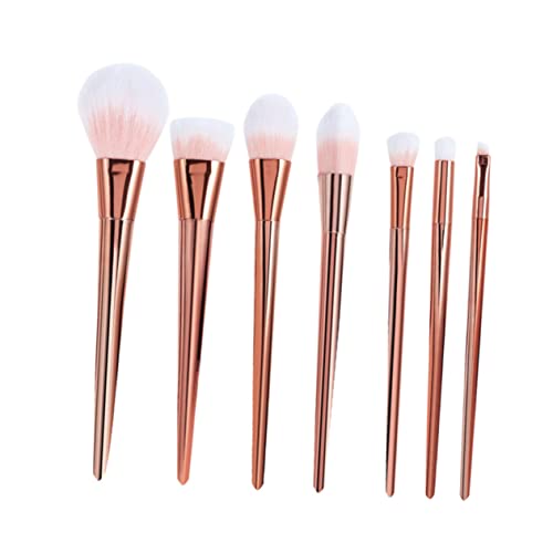 Vaguelly 7stücke Teiliges Make-up-pinsel Gesichts-make-up Kosmetikset Mit Puderpinsel Und Lidschattenpinsel Für Foundation Und Lidschatten von Vaguelly