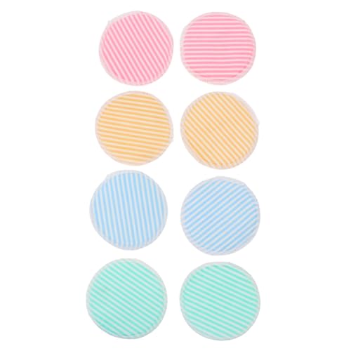 Vaguelly 8stücke Waschbar Make-up Entferner Puff Pads Bambus Faser Gesichts Reinigung Pads Poren Reinigen Öl Entfernen Tägliche Reinigung von Vaguelly