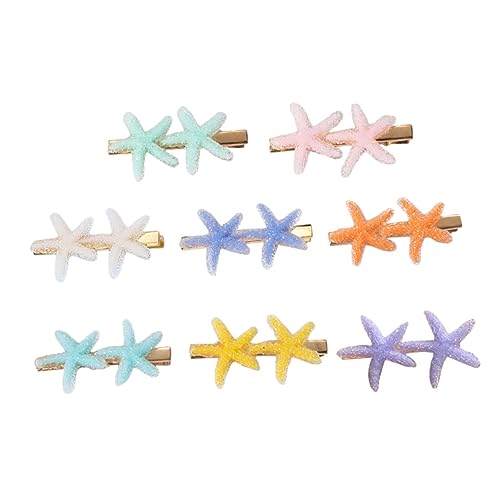 Vaguelly 8 Stück Entenschnabel Haarspangen für Mädchen Dekorative Haarschmuck Clips Zufälligen Farben Accessoire für Kinderfrisuren und Kreative Haarstylings Zufällige Farbe von Vaguelly